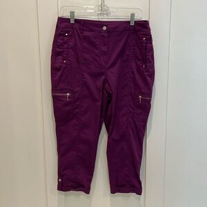 Chico's Purple Capri Pants